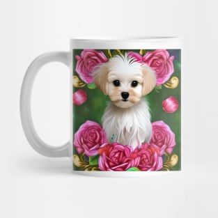 Cute Maltese Puppy Mug